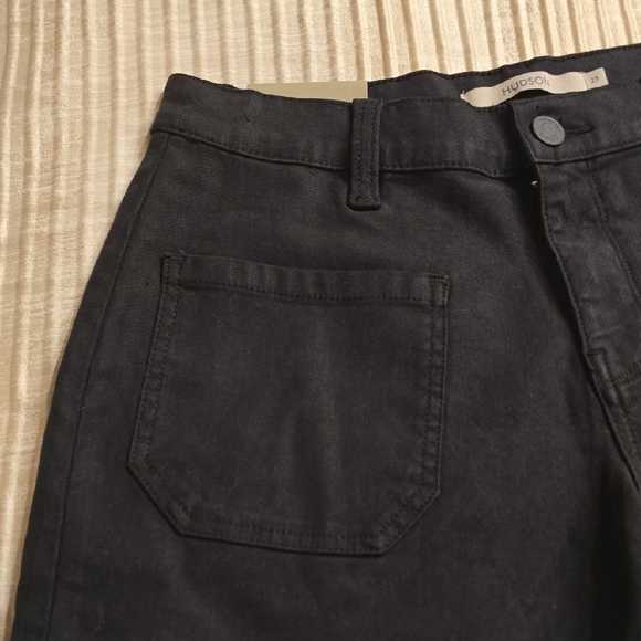 Hudson Collection Black Beauty Denim Women's Shorts Size 27 - Picture 6 of 14